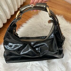 Black Gucci Women's Bag VINTAGE